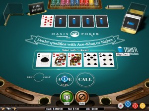 oasis poker